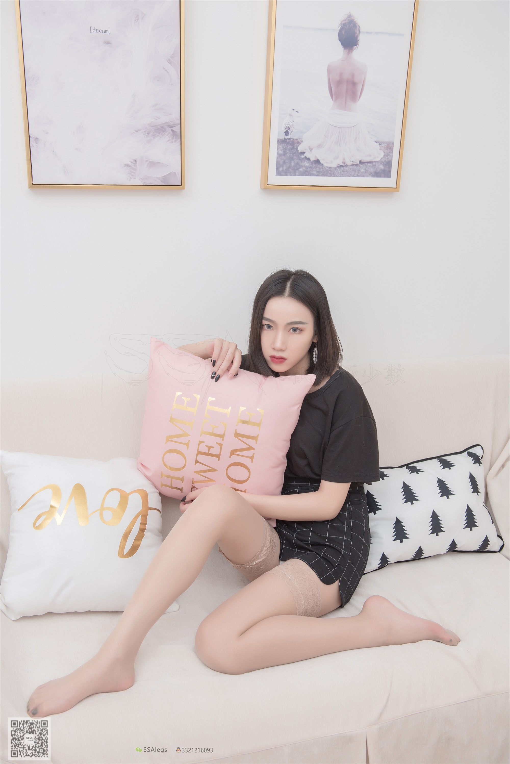 SSA丝社 NO.031 大大 邻家美腿大大的长筒肉丝